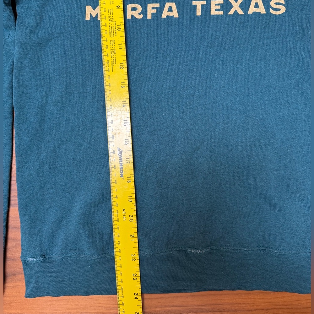 El Cosmico Provison Co. Marfa vintage-style sweatshirt, size S - Picture 3 of 6
